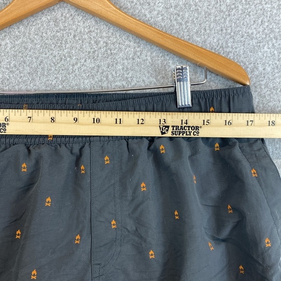 The North Face flashdry swim trunks campfire all over print gray L - Picture 5 of 11